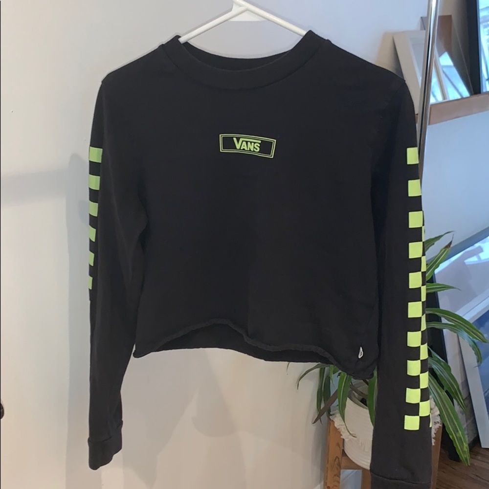 VANS cropped long-sleeve